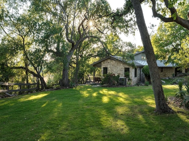 view of yard