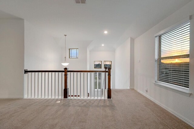 1632 Stone House, New Braunfels, TX 78132 - spare room featuring carpet flooring and recessed lighting