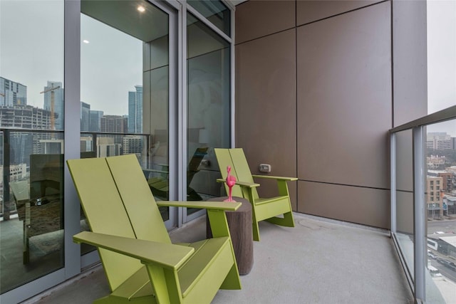 501 W Ave Unit 1403, Austin, TX 78701 - balcony featuring a view of city