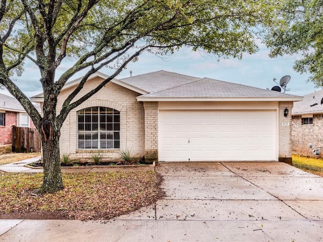 ranch-style house with a garage