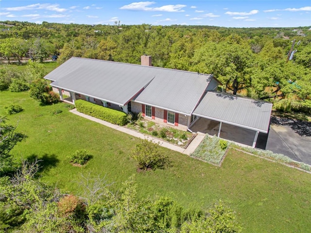 9304 Rock Way Dr, Austin, TX 78736 - view of subject property with a heavily wooded area