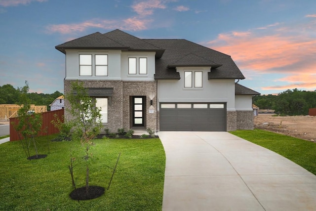 1243 Robin Trl, Round Rock, TX 78681 - view of front of house with concrete driveway, a shingled roof, and stucco siding
