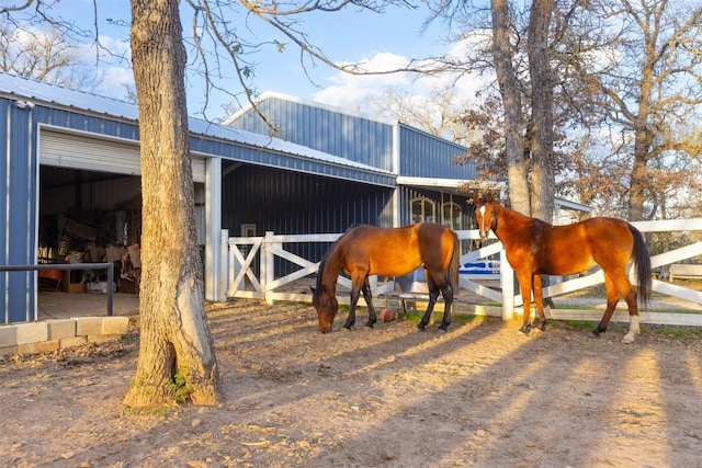 view of stable