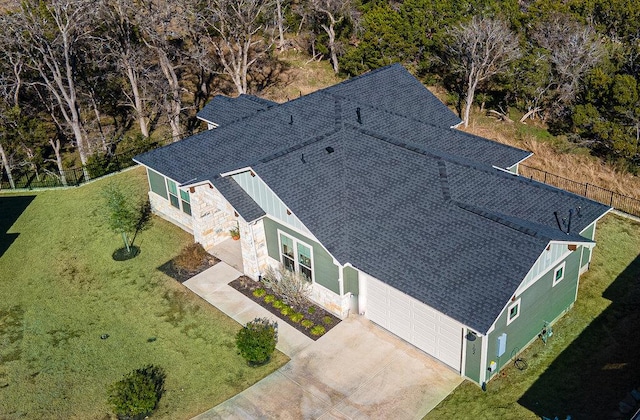 128 Roaming Rock Trl Unit 102, San Marcos, TX 78666 - view from above of property