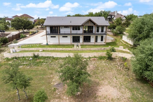 view of rear view of house