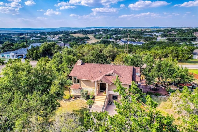 3709 Alamo Cv, Lago Vista, TX 78645 - view from above of property