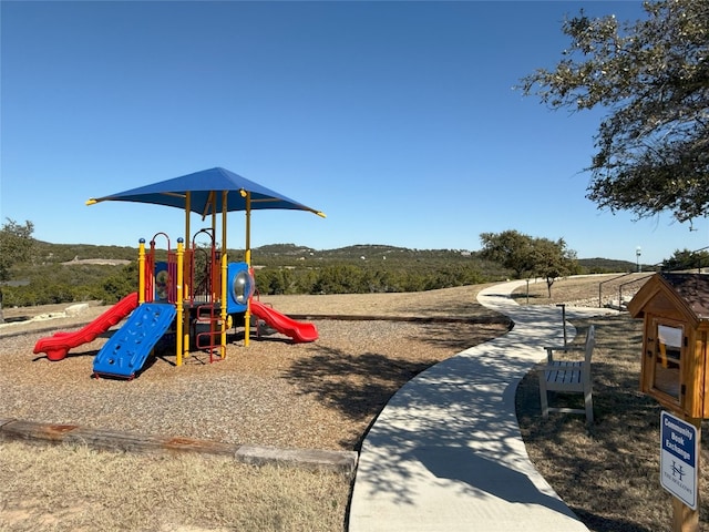 view of play area