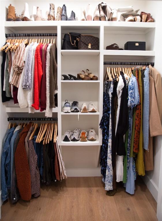 view of closet