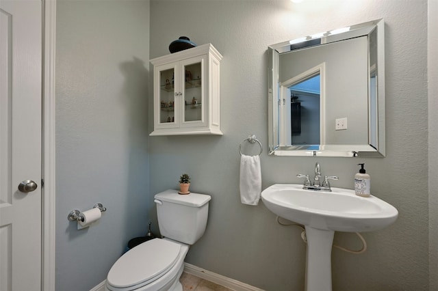 bathroom with toilet