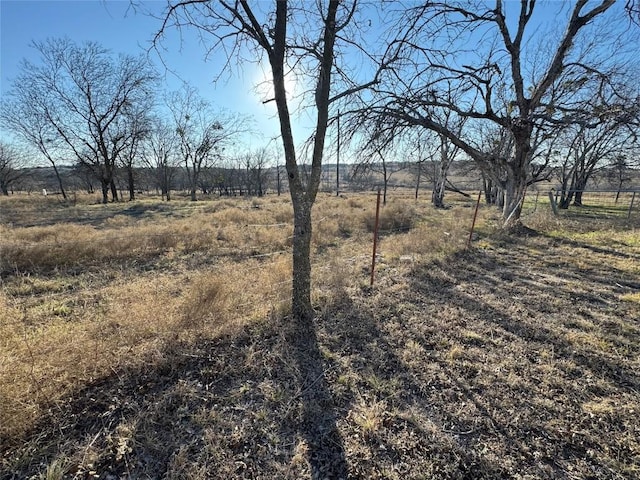 view of nature with a rural view