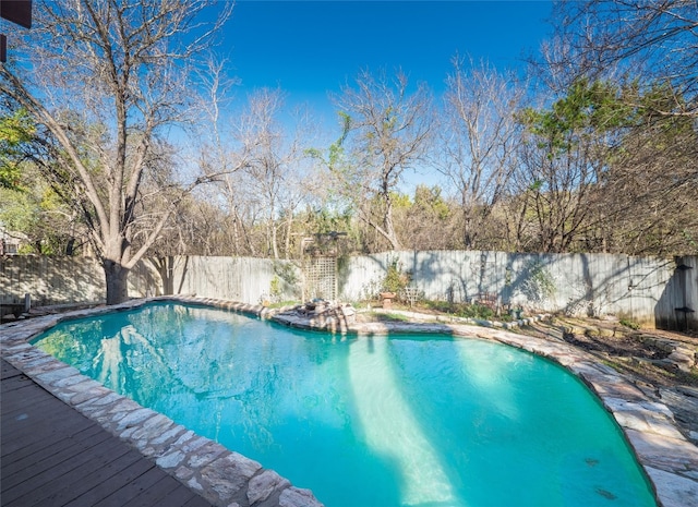 view of swimming pool