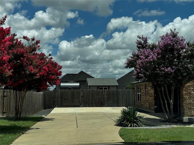 view of basketball court