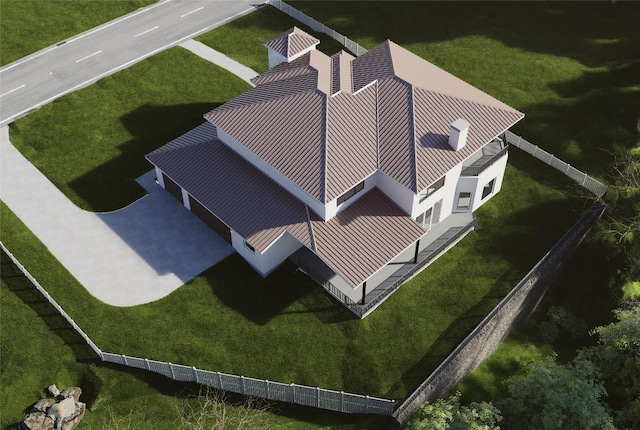 7224 Getaway Dr, Jonestown, TX 78645 - view from above of property