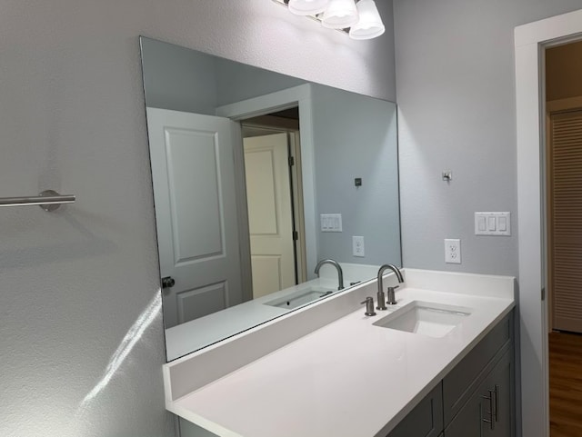 240 Shadow Oak Dr, Bastrop, TX 78602 - bathroom featuring vanity