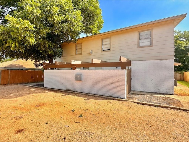 view of rear view of house