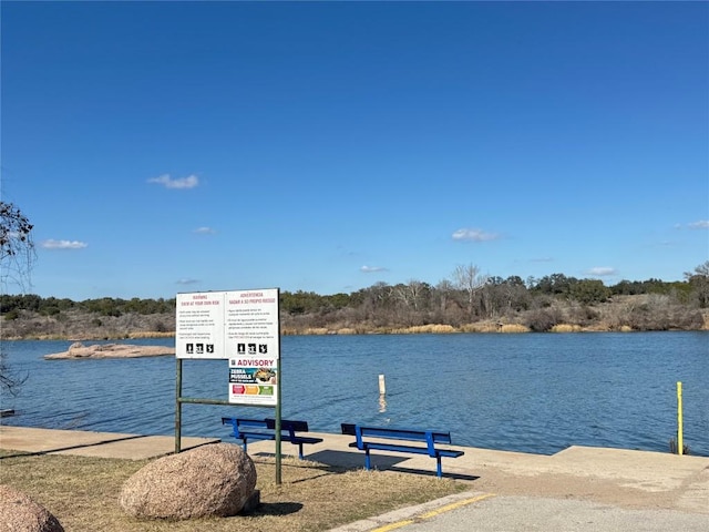 853 Cypress Ln, Cottonwood Shores, TX 78657 - dock with a water view