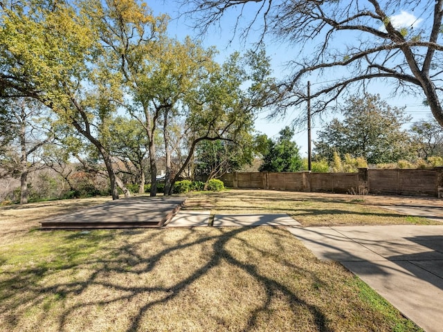 view of yard