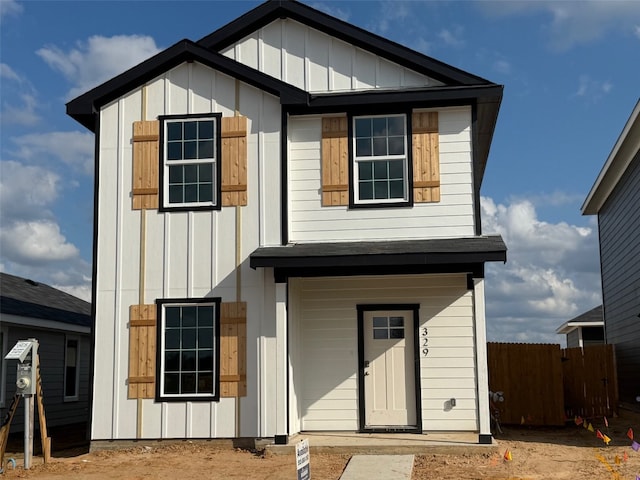 view of rear view of house