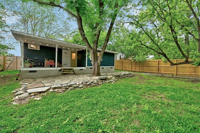 4025 Valley View Rd Unit 2, Austin, TX 78704 - back of house featuring crawl space