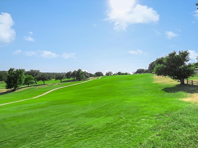 view of home's community featuring a lawn