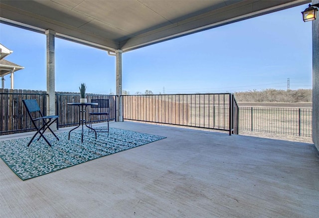 view of patio / terrace