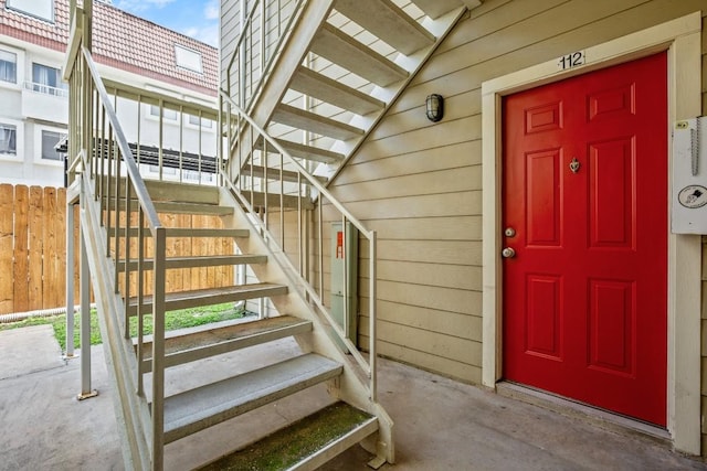 view of entrance to property