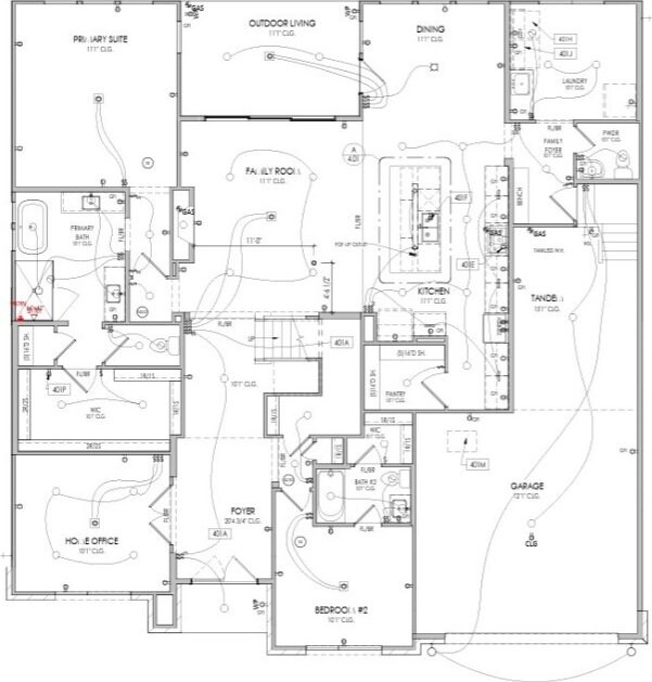 7605 Becasseau Dr, Austin, TX 78738 - view of layout