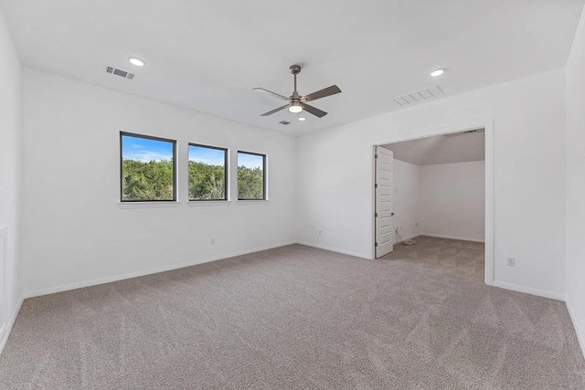 7605 Becasseau Dr, Austin, TX 78738 - unfurnished bedroom featuring carpet flooring, baseboards, and visible vents