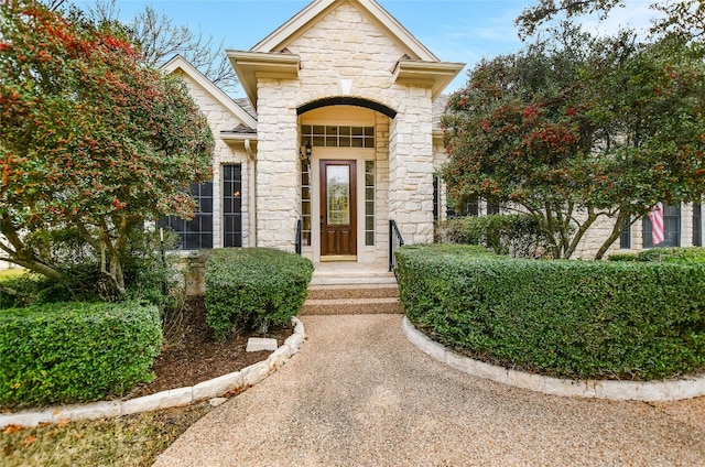 view of property entrance