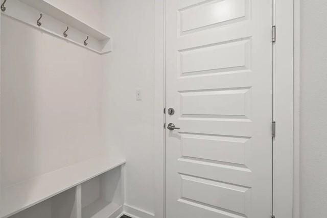 view of mudroom