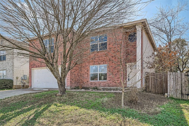 2604 Andres Way, Round Rock, TX 78664 - view of front facade featuring asphalt driveway and brick siding