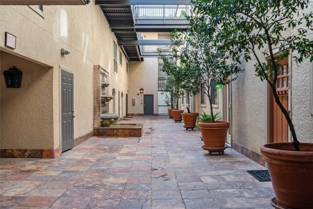 surrounding community featuring a patio area