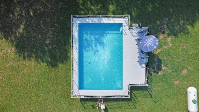 view of pool