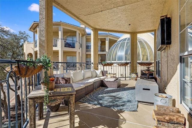 3404 American Dr Unit 2208, Lago Vista, TX 78645 - balcony with an outdoor living space