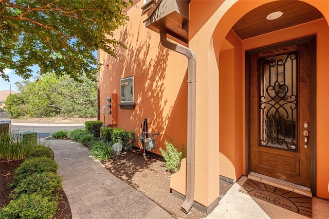 12332 Terraza Cir, Austin, TX 78726 - entrance to property featuring stucco siding