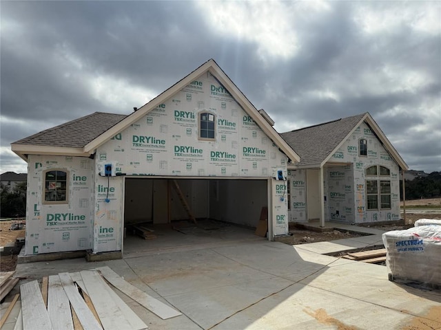 view of property under construction