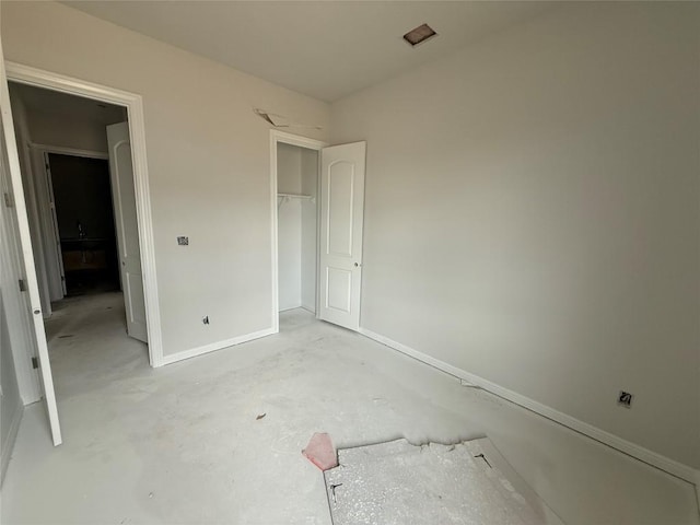 view of unfurnished bedroom