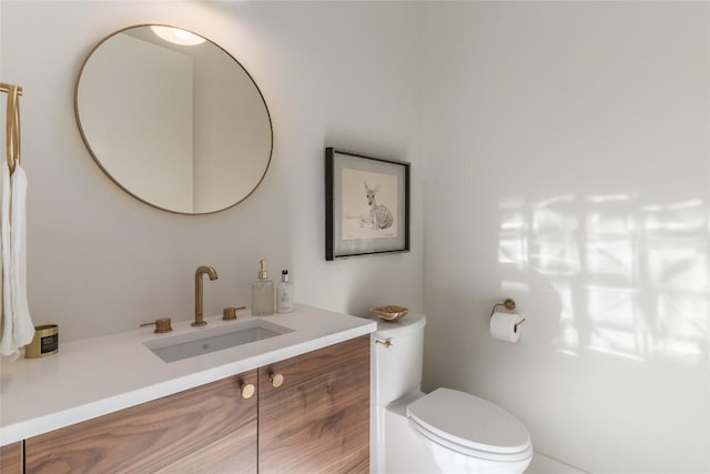 1702 Bauerle Ave, Austin, TX 78704 - bathroom with vanity and toilet