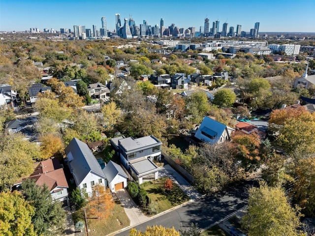 1702 Bauerle Ave, Austin, TX 78704 - bird's eye view of skyline