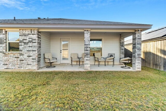 2651 Cowgirl Trl, Belton, TX 76513 - back of property featuring a patio area