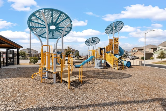 view of communal playground