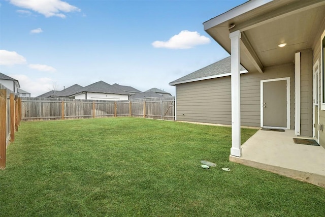 205 Ashby Dr, Hutto, TX 78634 - view of yard with a patio area
