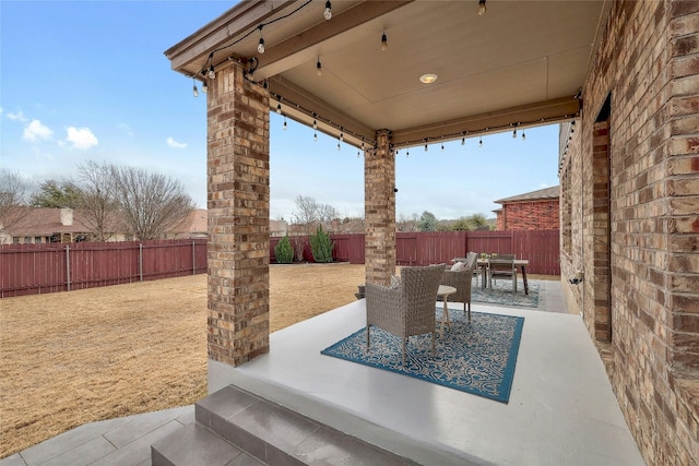 view of patio / terrace