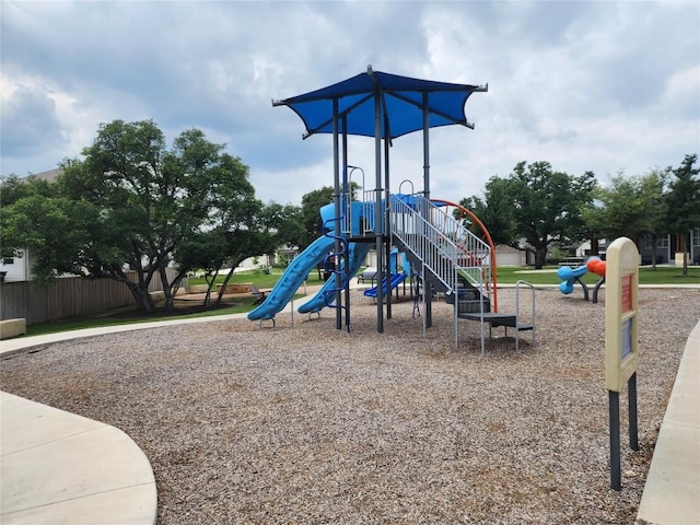 view of playground