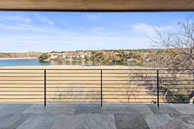 5 Crystal Springs Ct Unit A, The Hills, TX 78738 - balcony with a water view