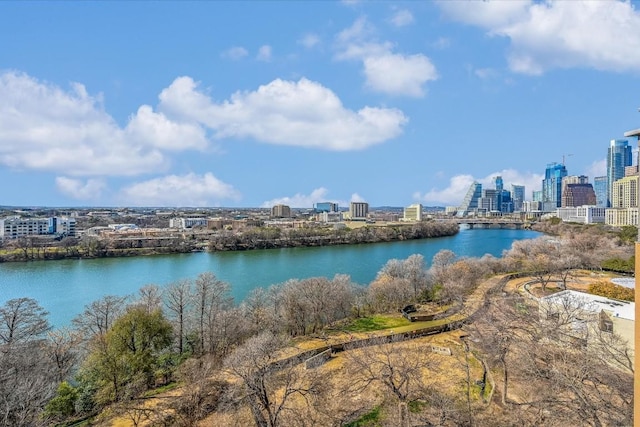 property view of water