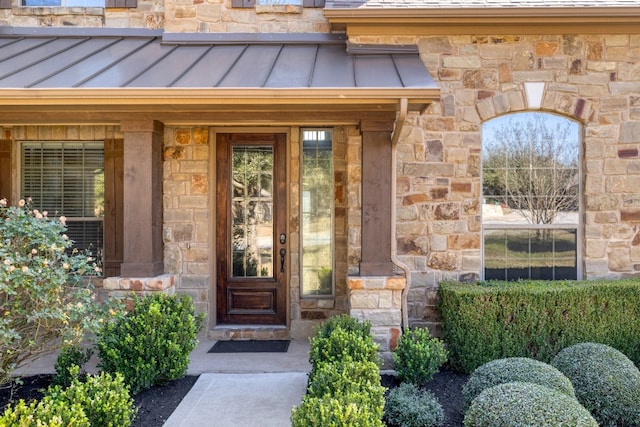 view of property entrance