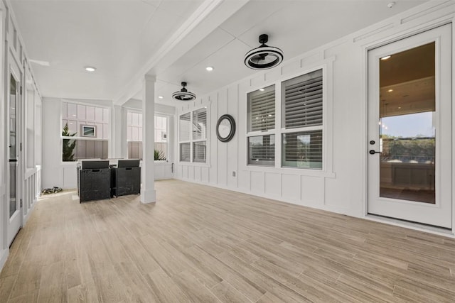 132 Drawing Maple St, San Marcos, TX 78666 - view of unfurnished sunroom