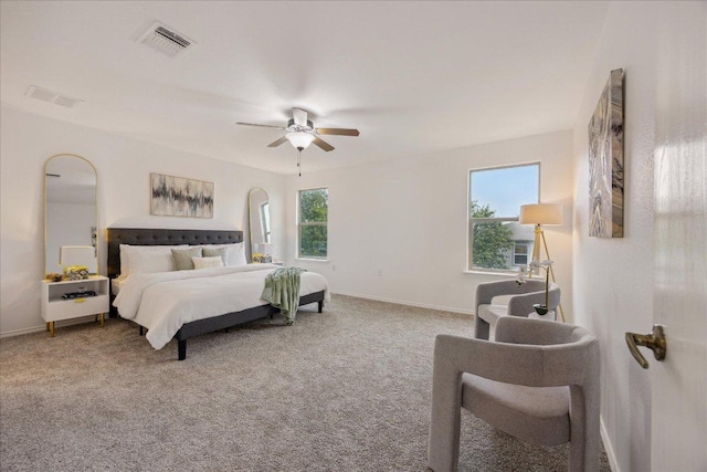 11009 Roderick Lawson Ln, Austin, TX 78754 - bedroom featuring ceiling fan and carpet flooring