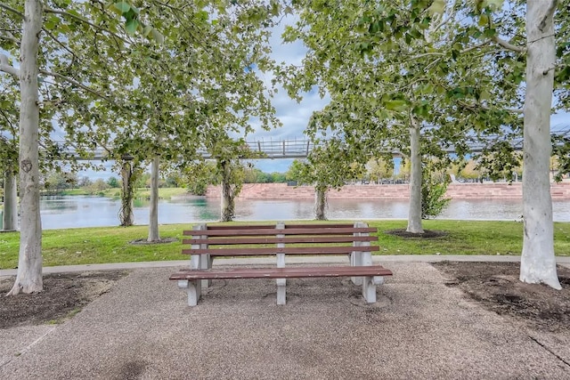 1200 E 52nd St Unit 108, Austin, TX 78723 - view of home's community with a lawn and a water view